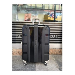 چمدان سایز بزرگ IVS ترکیه رنگ سیاه-سفید