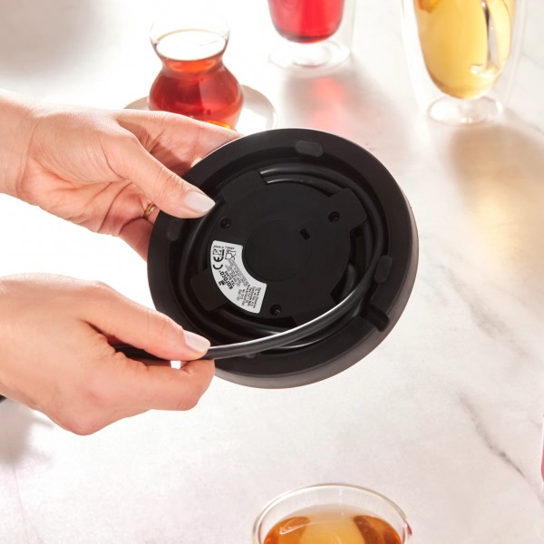 چای ساز استیل کاراجا1 Tea Glass 2 inرزگلد