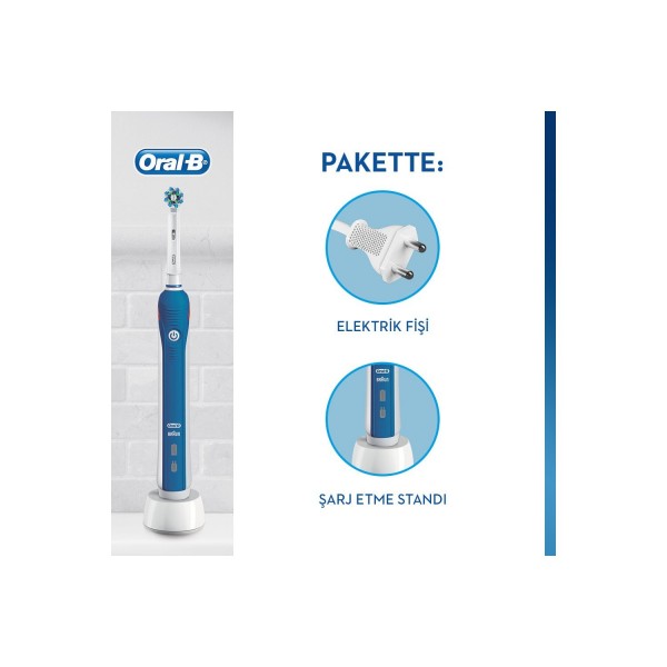 مسواک برقی اورال بی Oral-B Pro 2 2000N Electric Toothbrush