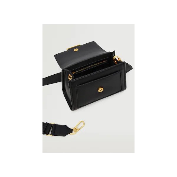 کیف دوشی زنانه مانگو مدل کراس بادی تاشو